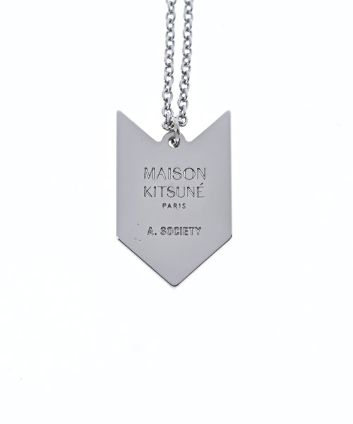 MAISON KITSUNE（メゾンキツネ）ネックレス シルバー サイズ:- レディース/2200680239181