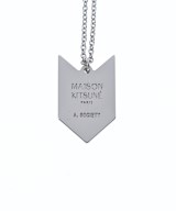 MAISON KITSUNE（メゾンキツネ）ネックレス シルバー サイズ:- レディース/2200680239181