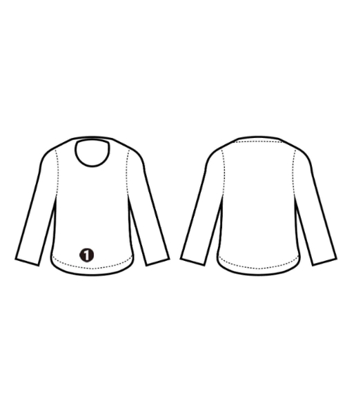 MAISON KITSUNE（メゾンキツネ）スウェット 紫 サイズ:S レディース/2200683046069