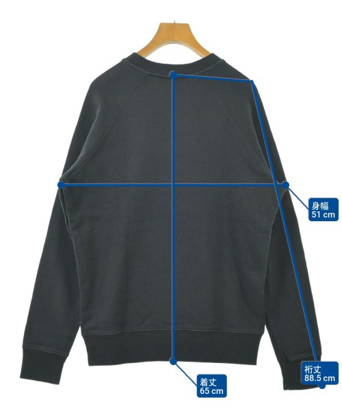 MAISON KITSUNE（メゾンキツネ）スウェット 黒 サイズ:XS レディース/2200675698054