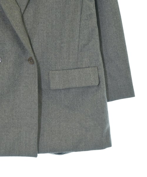 MAISON KITSUNE（メゾンキツネ）テーラードジャケット グレー サイズ:36(S位) レディース/2200684225012