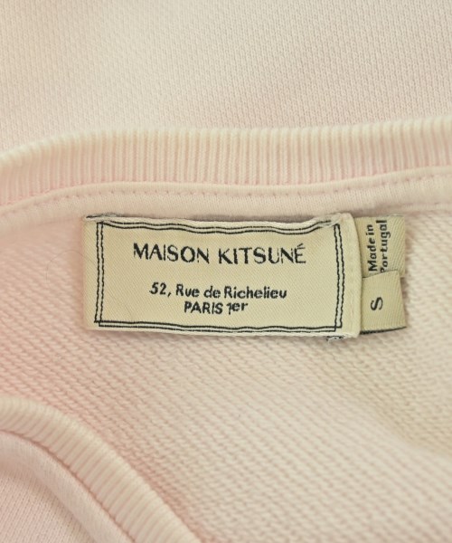 MAISON KITSUNE（メゾンキツネ）スウェット ピンク サイズ:S レディース/2200681585027