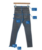 MAISON KITSUNE（メゾンキツネ）デニムパンツ 紺 サイズ:24(S位) レディース/2200678933039