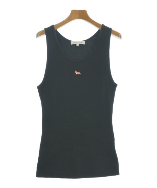 MAISON KITSUNE(メゾンキツネ)タンクトップ 黒 サイズ:S/2200681819054