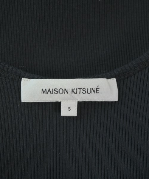 MAISON KITSUNE（メゾンキツネ）タンクトップ 黒 サイズ:S レディース/2200681819054