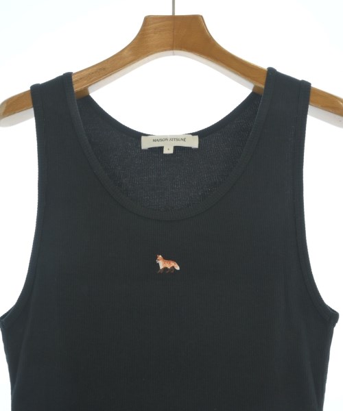 MAISON KITSUNE（メゾンキツネ）タンクトップ 黒 サイズ:S レディース/2200681819054