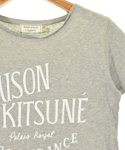 MAISON KITSUNE（メゾンキツネ）Tシャツ・カットソー グレー サイズ:S レディース/2200685556030