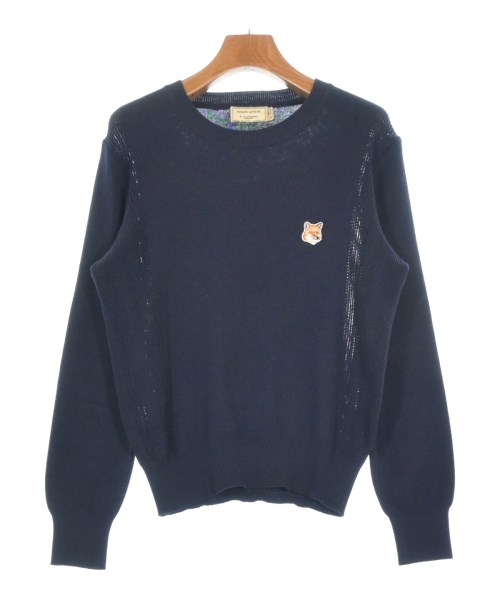 MAISON KITSUNE(メゾンキツネ)ニット・セーター 紺 サイズ:S/2200685952054