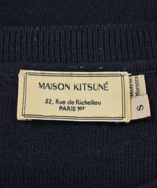 MAISON KITSUNE（メゾンキツネ）ニット・セーター 紺 サイズ:S レディース/2200685952054