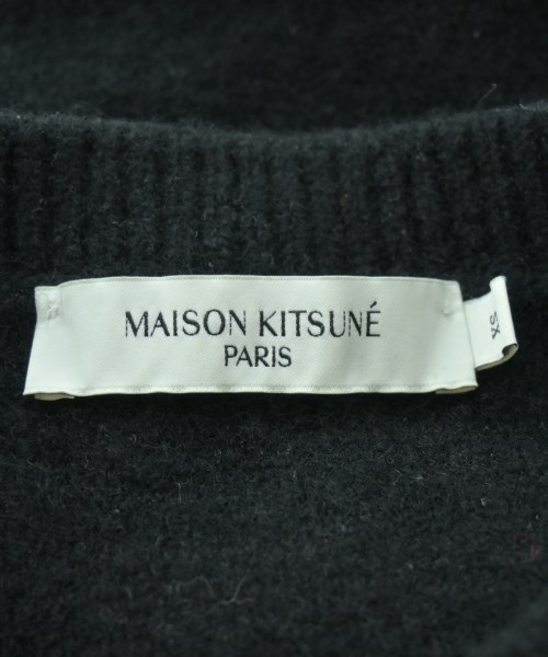 MAISON KITSUNE（メゾンキツネ）ニット・セーター 黒 サイズ:XS レディース/2200685821046