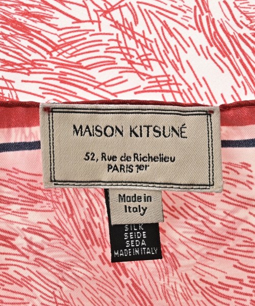MAISON KITSUNE（メゾンキツネ）バンダナ・スカーフ 白 サイズ:- レディース/2200689407192