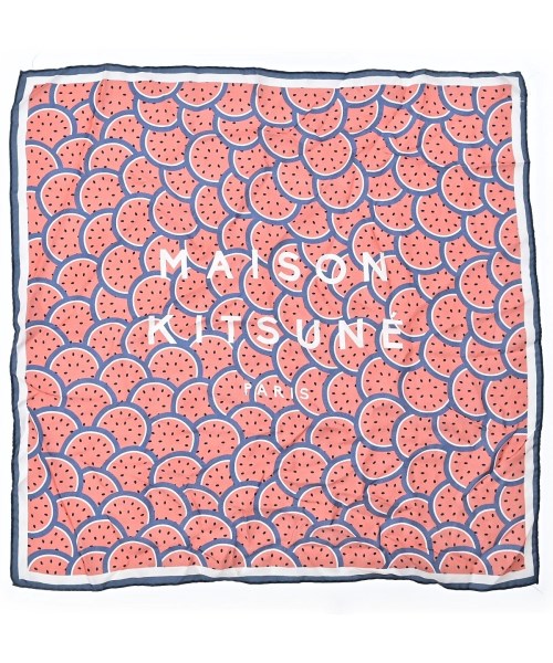 MAISON KITSUNE(メゾンキツネ)バンダナ・スカーフ オレンジ サイズ:-/2200689407208