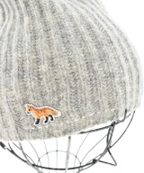 MAISON KITSUNE（メゾンキツネ）ニットキャップ・ビーニー グレー サイズ:- レディース/2200690167177