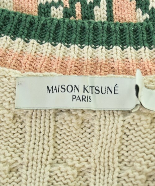 MAISON KITSUNE（メゾンキツネ）ニット・セーター 白 サイズ:M レディース/2200686265054