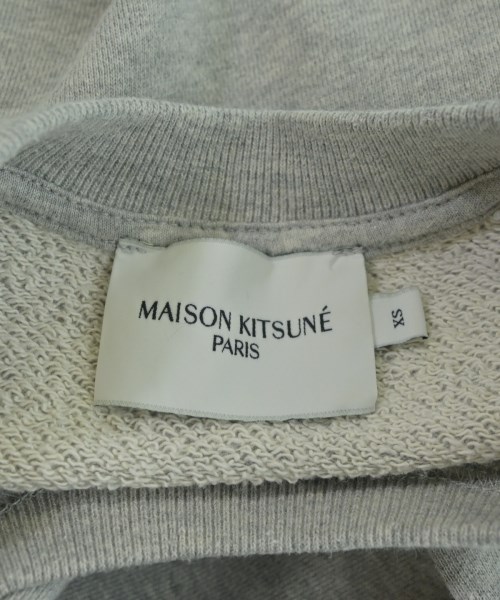 MAISON KITSUNE（メゾンキツネ）スウェット グレー サイズ:XS レディース/2200691230016