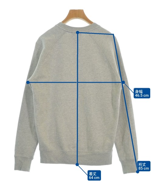 MAISON KITSUNE（メゾンキツネ）スウェット グレー サイズ:XS レディース/2200691230016