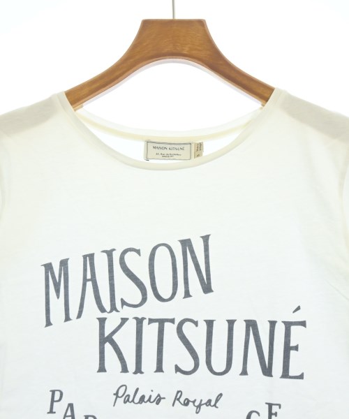 MAISON KITSUNE（メゾンキツネ）Tシャツ・カットソー 白 サイズ:S レディース/2200691418025
