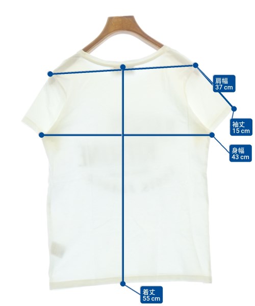MAISON KITSUNE（メゾンキツネ）Tシャツ・カットソー 白 サイズ:S レディース/2200691418025
