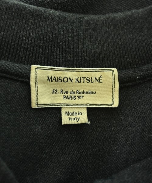 MAISON KITSUNE（メゾンキツネ）ポロシャツ グレー サイズ:M メンズ/2200691416274
