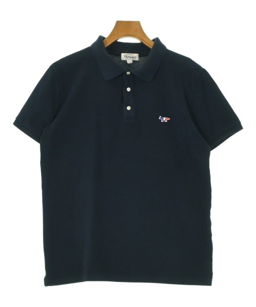 MAISON KITSUNE(メゾンキツネ)ポロシャツ 紺 サイズ:M/2200691416328