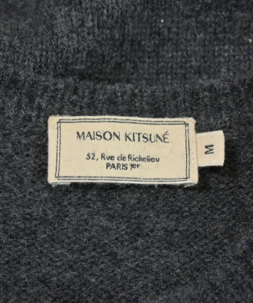 MAISON KITSUNE（メゾンキツネ）ニット・セーター グレー サイズ:M レディース/2200692047064