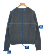MAISON KITSUNE（メゾンキツネ）ニット・セーター グレー サイズ:M レディース/2200692047064