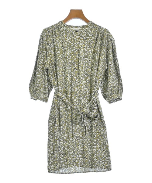 MAISON KITSUNE(メゾンキツネ)ワンピース 黄 サイズ:34(XS位)/2200692194027
