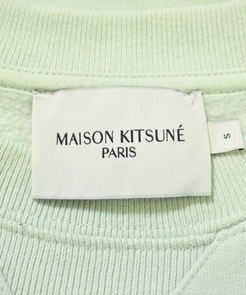 MAISON KITSUNE（メゾンキツネ）スウェット 緑 サイズ:S レディース/2200692463024