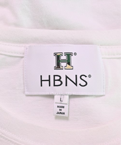 HBNS（ハバノス）Tシャツ・カットソー 白 サイズ:L メンズ/2200462202280