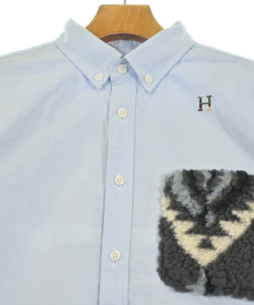 HBNS（ハバノス）カジュアルシャツ 青 サイズ:M メンズ/2200626212018