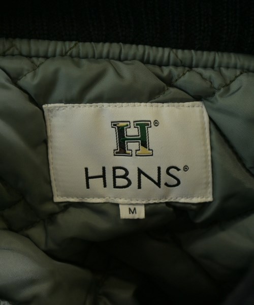 HBNS（ハバノス）スタジャン 黒 サイズ:M メンズ/2200613136174