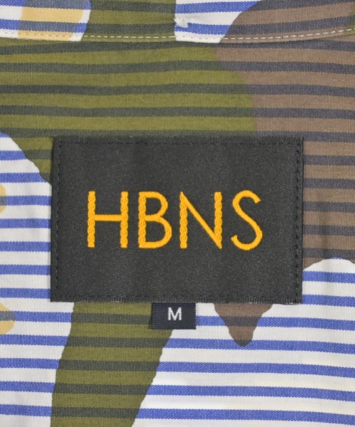 HBNS（ハバノス）カジュアルシャツ 白 サイズ:M メンズ/2200714689029