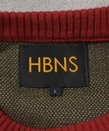 HBNS（ハバノス）ニット・セーター 赤 サイズ:L メンズ/2200702357022