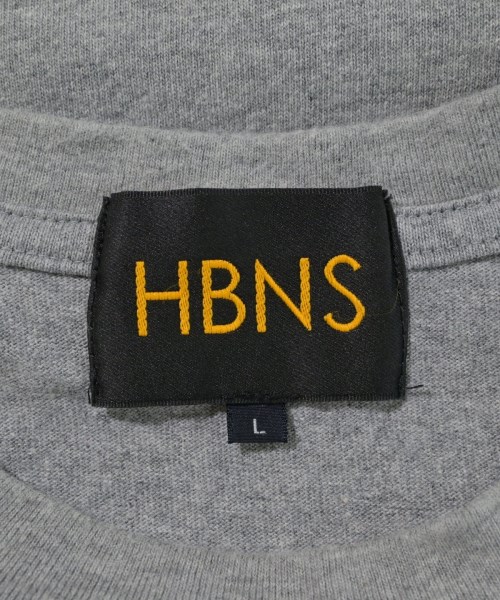 HBNS（ハバノス）Tシャツ・カットソー グレー サイズ:L メンズ/2200702357039