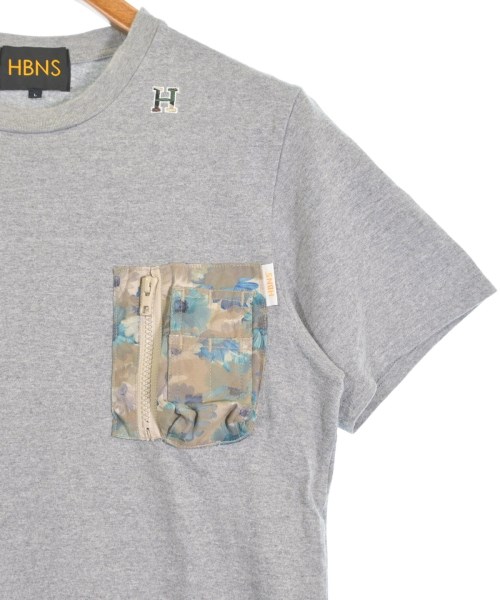 HBNS（ハバノス）Tシャツ・カットソー グレー サイズ:L メンズ/2200702357039