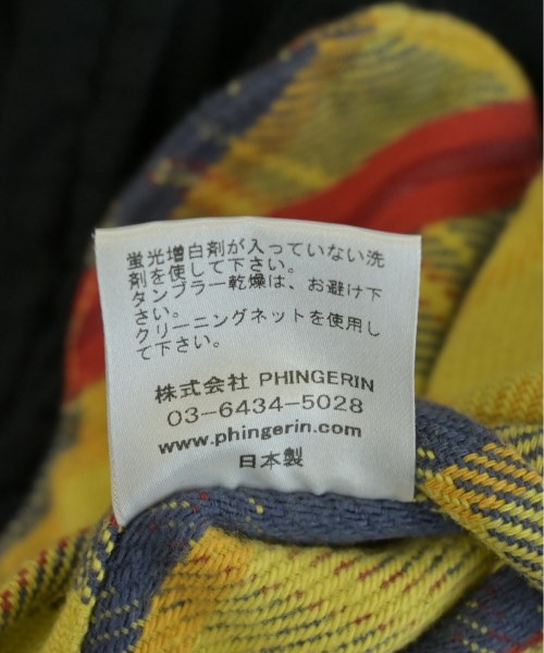 PHINGERIN（フィンガリン）カジュアルジャケット 黒 サイズ:XS メンズ/2200522189049