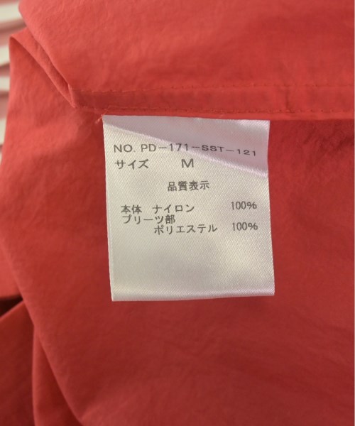 PHINGERIN（フィンガリン）カジュアルシャツ 赤 サイズ:M メンズ/2200526172061