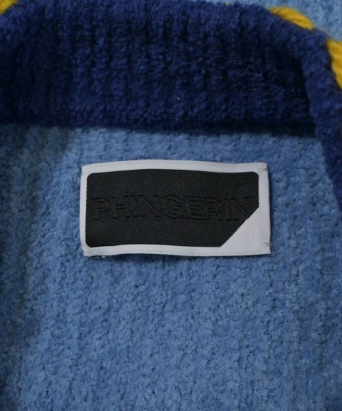 PHINGERIN（フィンガリン）カーディガン 青 サイズ:M メンズ/2200614942033