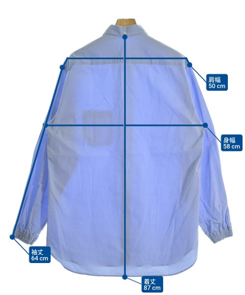 PHINGERIN（フィンガリン）カジュアルシャツ 青 サイズ:XL メンズ/2200663357222