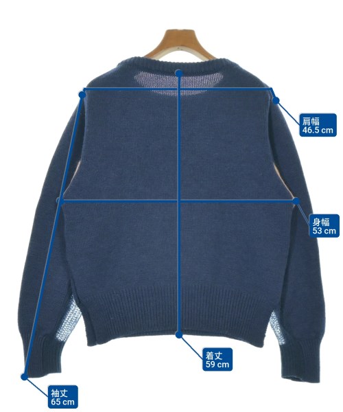 PHINGERIN（フィンガリン）ニット・セーター 紺 サイズ:M メンズ/2200664303037