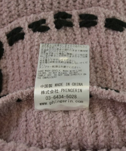 PHINGERIN（フィンガリン）カーディガン ピンク サイズ:L メンズ/2200671477011