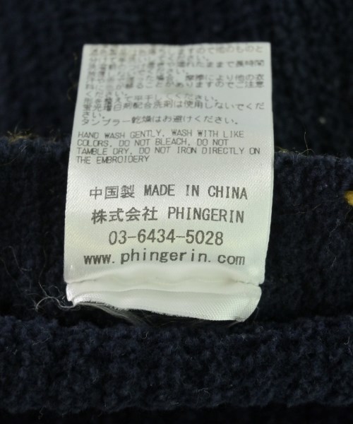 PHINGERIN（フィンガリン）カーディガン 紺 サイズ:L メンズ/2200734124333