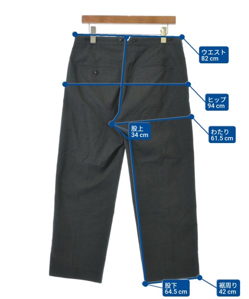 NAISSANCE（ネサーンス）スラックス グレー サイズ:M メンズ/2200641842122