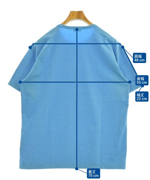 NAISSANCE（ネサーンス）Tシャツ・カットソー 青 サイズ:L メンズ/2200520908130