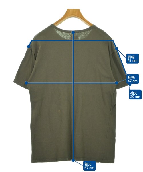 NAISSANCE（ネサーンス）Tシャツ・カットソー カーキ サイズ:L メンズ/2200609860045