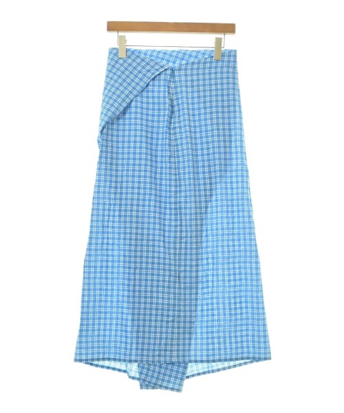 6397（シックススリーナインセブン）ロング・マキシ丈スカート 青 サイズ:2(M位) レディース/2200622917078