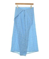 6397（シックススリーナインセブン）ロング・マキシ丈スカート 青 サイズ:2(M位) レディース/2200622917078