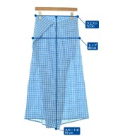 6397（シックススリーナインセブン）ロング・マキシ丈スカート 青 サイズ:2(M位) レディース/2200622917078