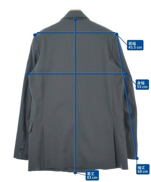 6397（シックススリーナインセブン）テーラードジャケット グレー サイズ:F レディース/2200642961105