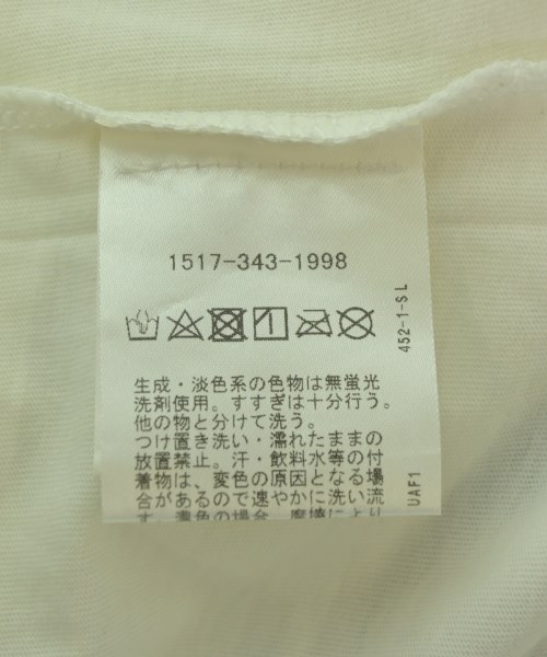 6397（シックススリーナインセブン）Tシャツ・カットソー 白 サイズ:XS レディース/2200721290041